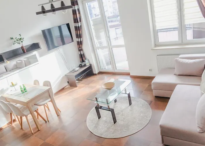 Al-Dom Apartamenty Poleska 4D, 600 M Do Plazy W Spokojnej Okolicy